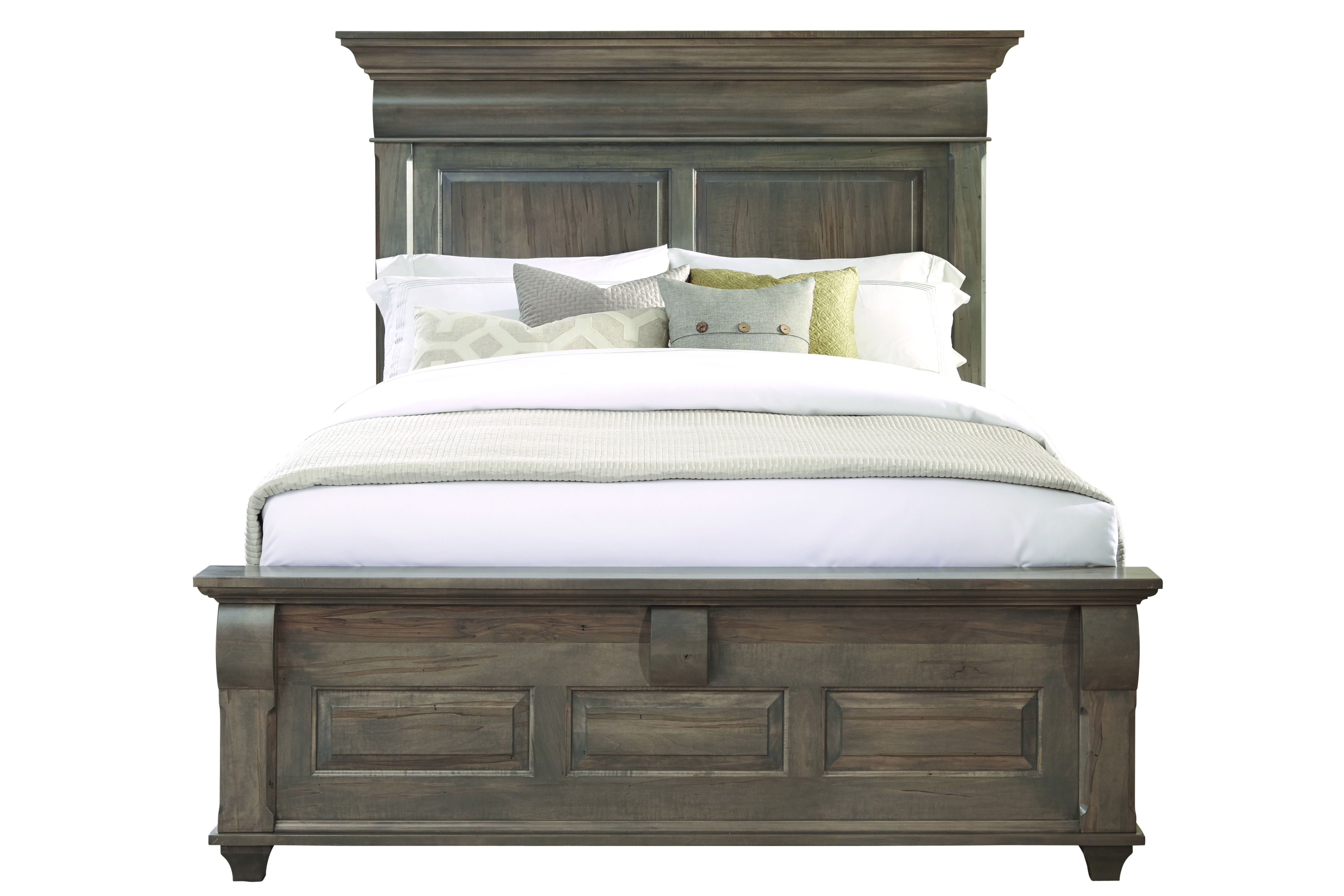 MAVIN Bedroom Bartletts Island Panel Bed with Low Footboard BAR13124